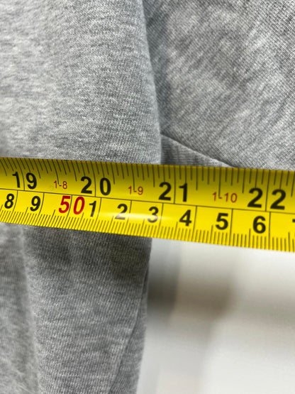 Vintage Adidas Grey V-Neck Sweatshirt