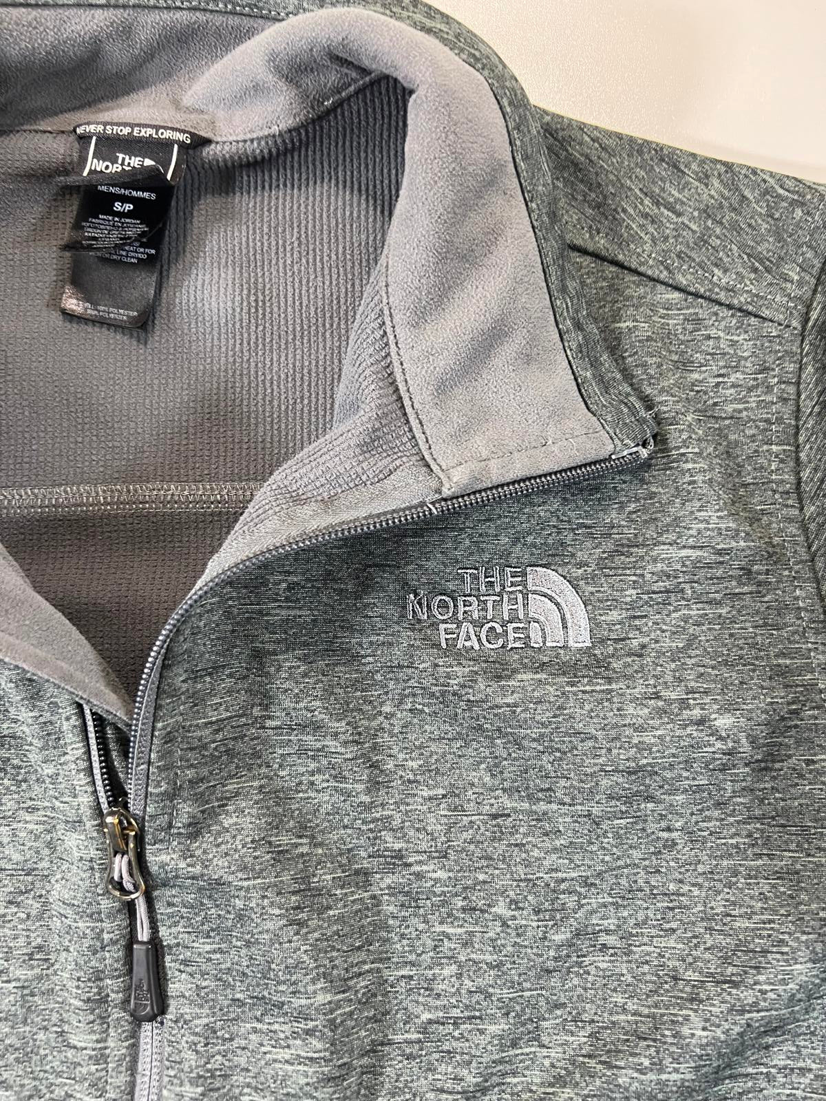 The North Face Grey Fleece Jacket Size Small