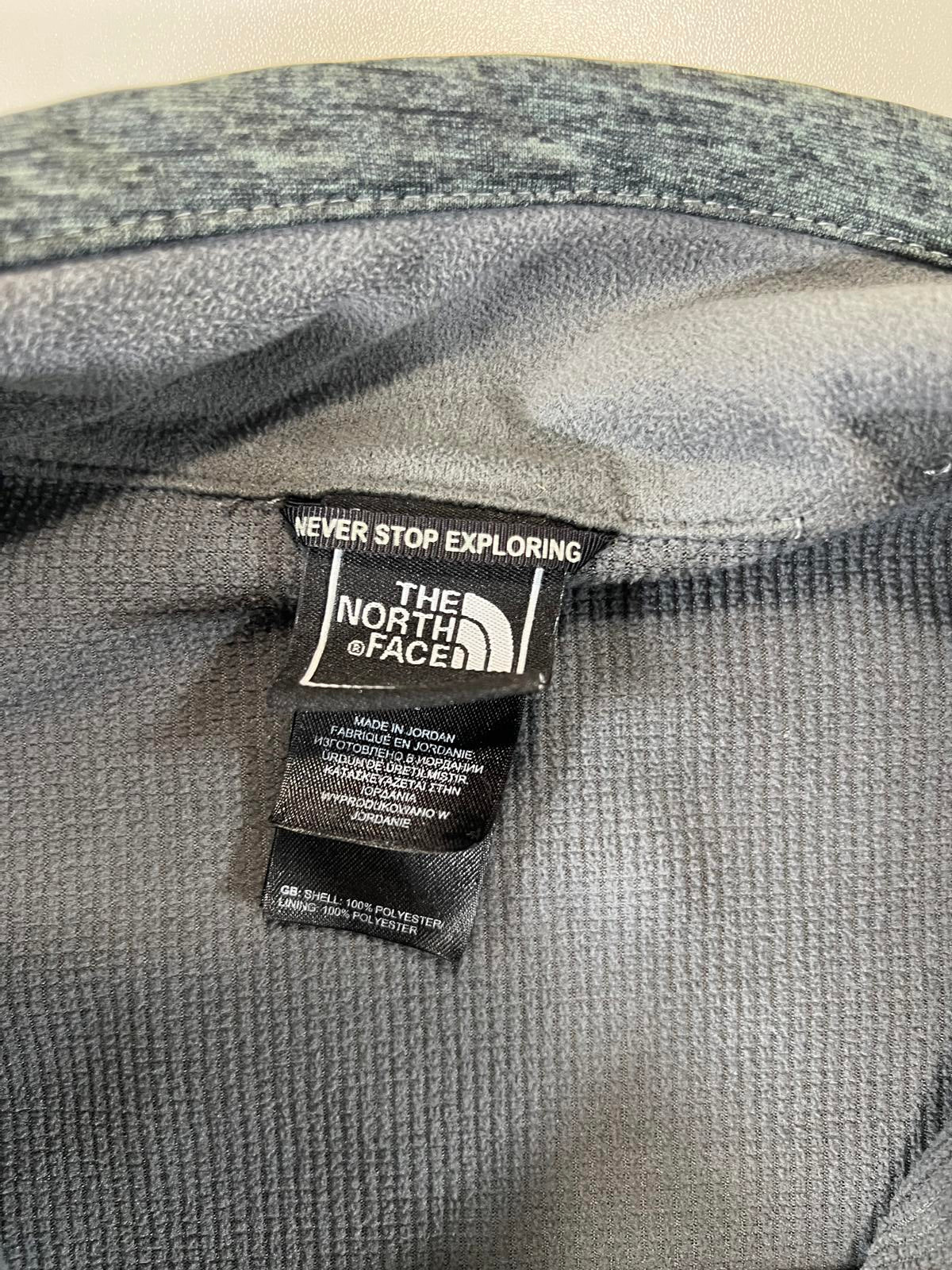 The North Face Grey Fleece Jacket Size Small