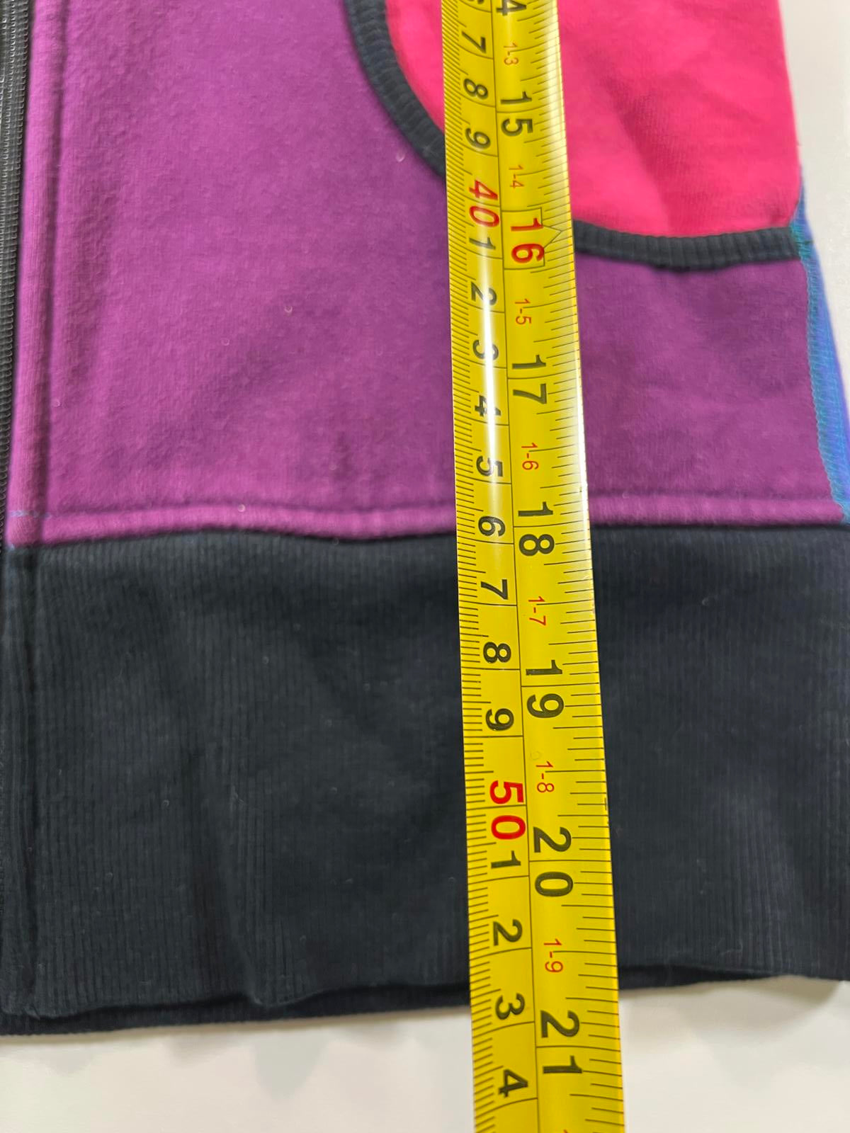 Lululemon Multicolor Patchwork Zip-Up Hoodie
