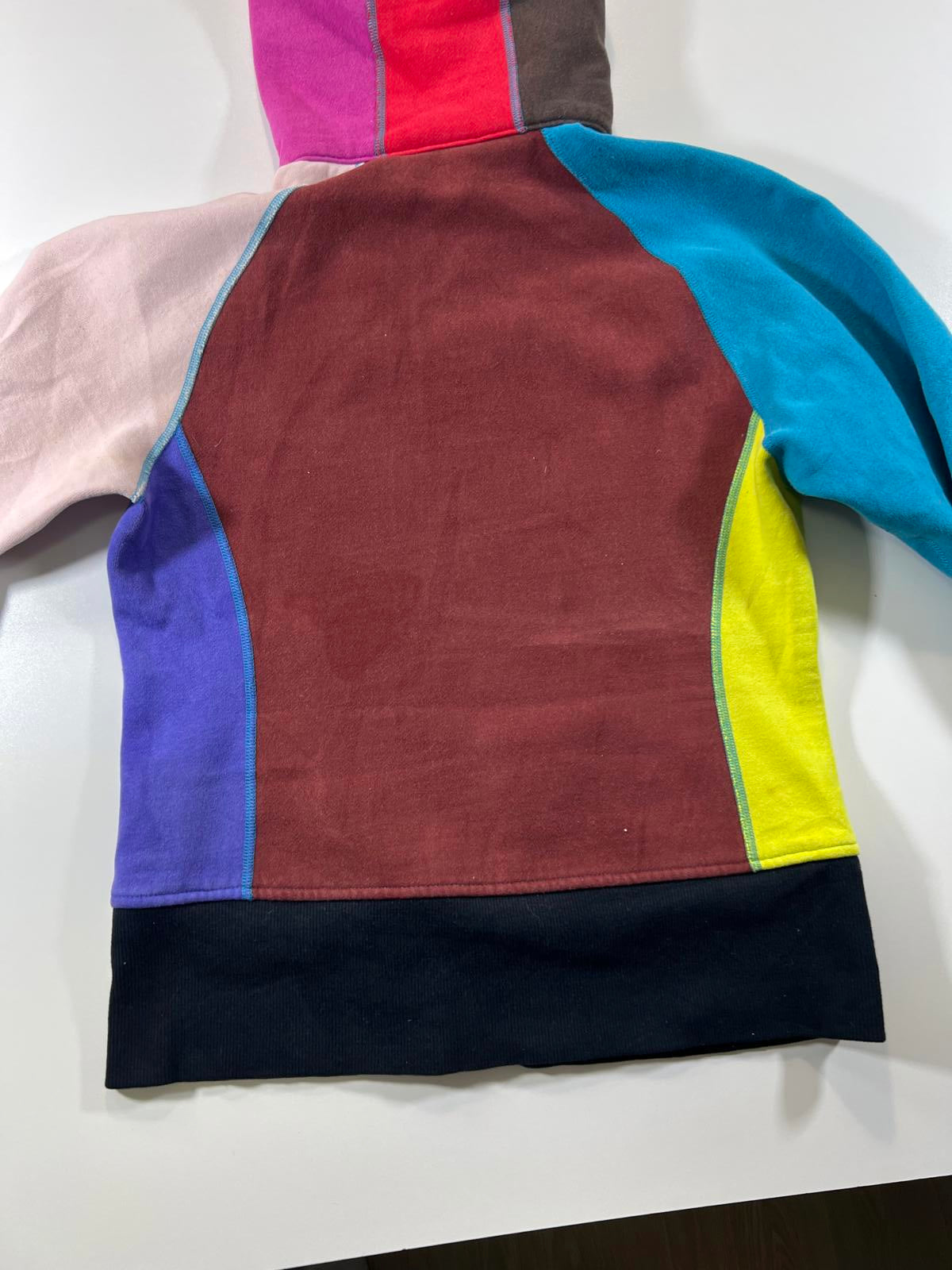 Lululemon Multicolor Patchwork Zip-Up Hoodie