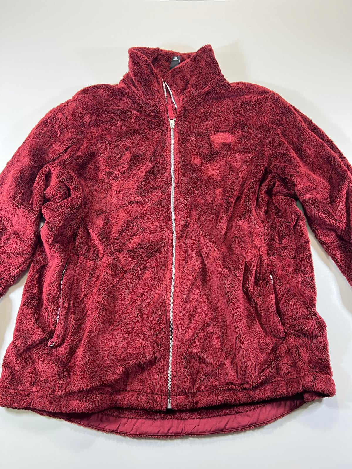 The North Face Women's XXL Burgundy Fleece Jacket