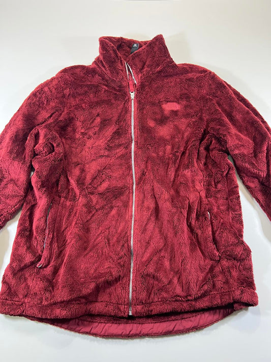 The North Face Women's XXL Burgundy Fleece Jacket