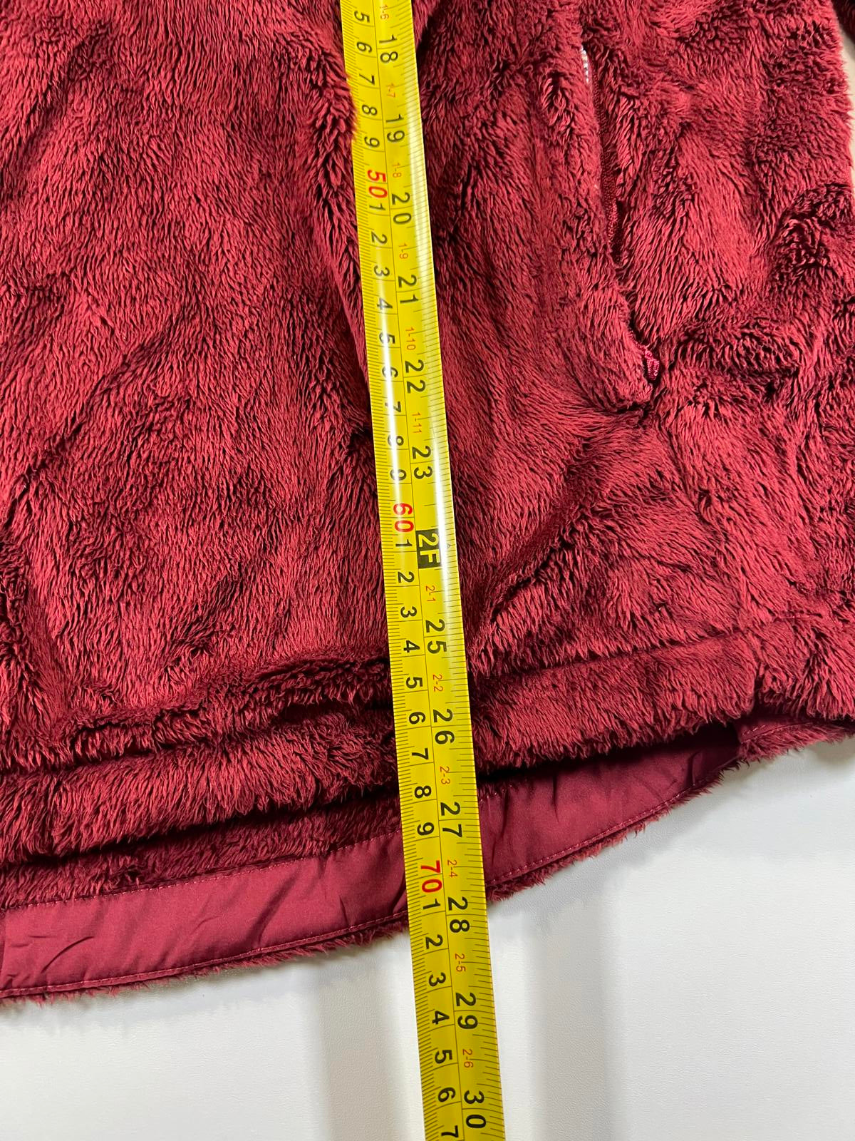 The North Face Women's XXL Burgundy Fleece Jacket