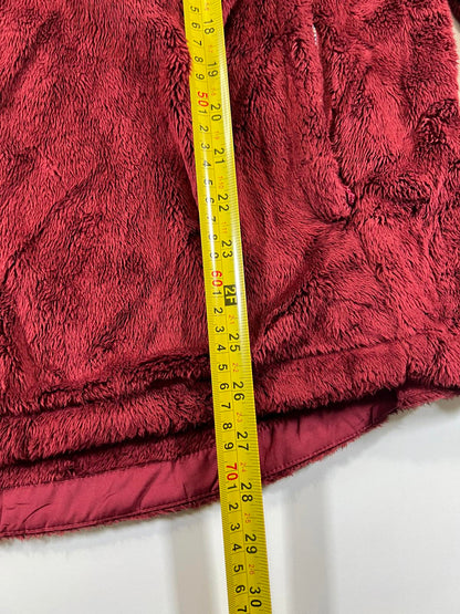 The North Face Women's XXL Burgundy Fleece Jacket