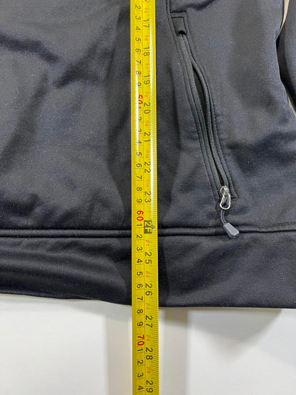 The North Face Men's Black Hooded Pullover Fleece Jacket L