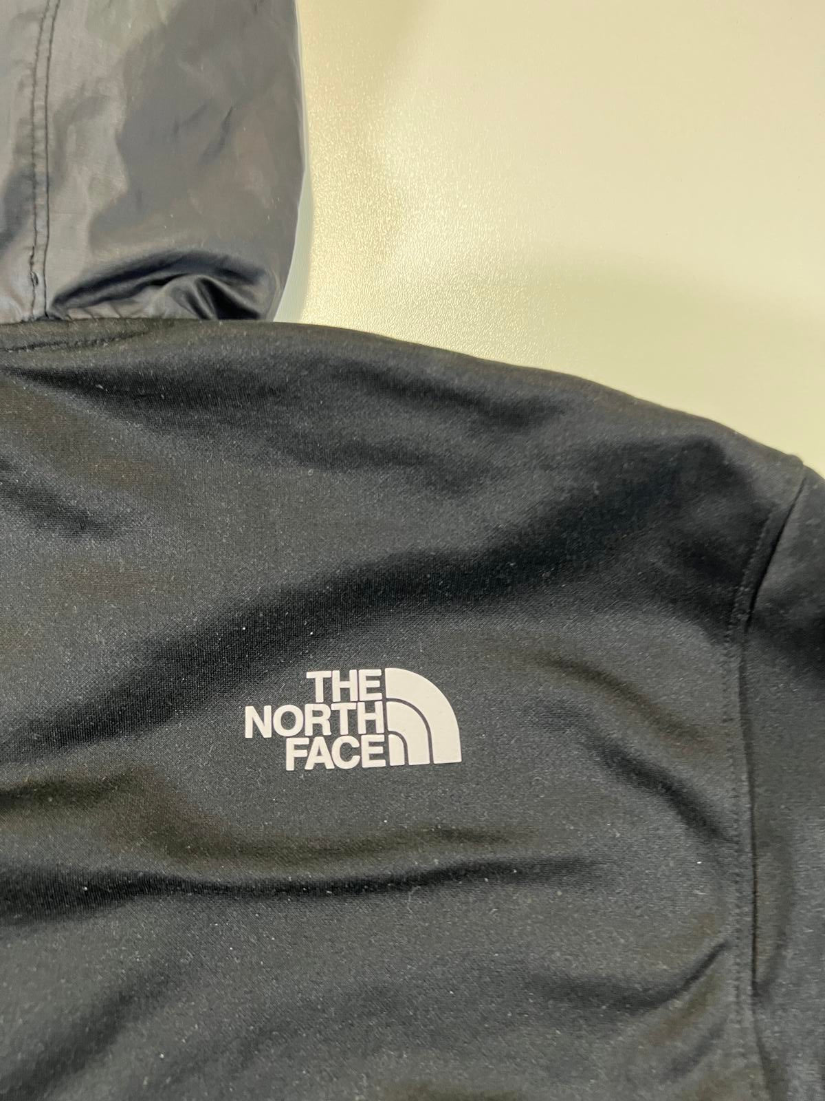 The North Face Men's Black Hooded Pullover Fleece Jacket L