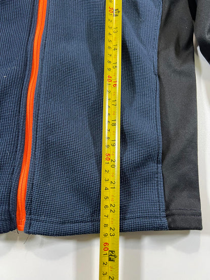 Spyder Men's XL Blue and Black Full-Zip Fleece Jacket