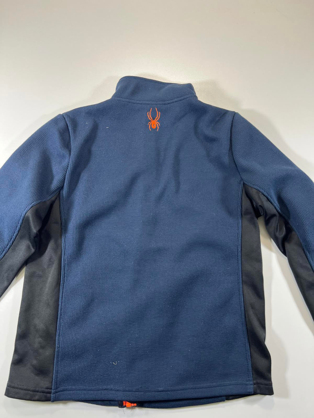 Spyder Men's XL Blue and Black Full-Zip Fleece Jacket