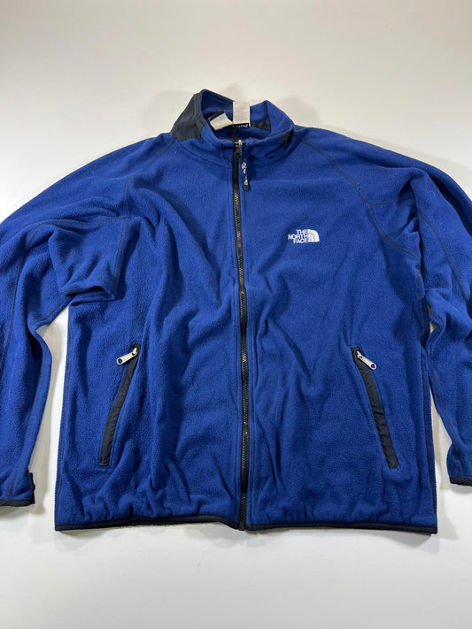 The North Face Blue Fleece Jacket Large