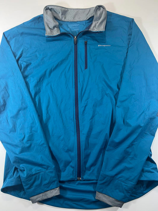 Patagonia Men's baby blue light Full-Zip Jacket XL