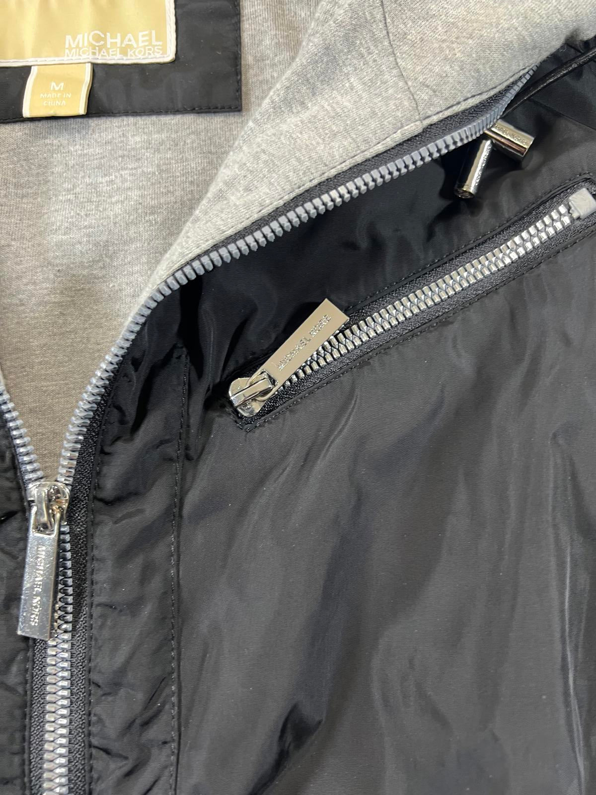 Michael Kors Black Hooded Jacket Women’s M