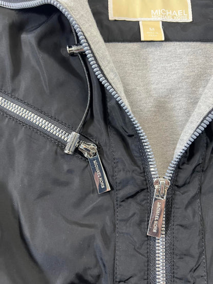 Michael Kors Black Hooded Jacket Women’s M