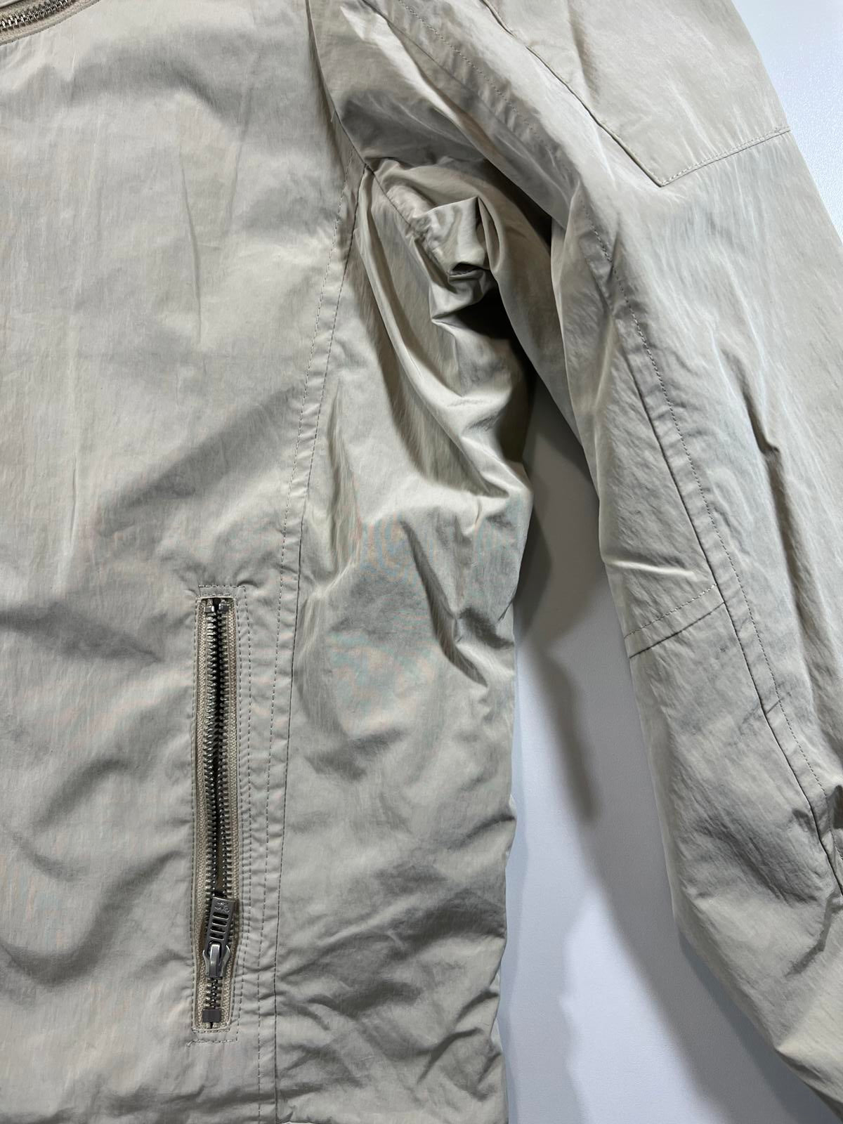 Calvin Klein Men's Light Beige Zip-Up Jacket XL