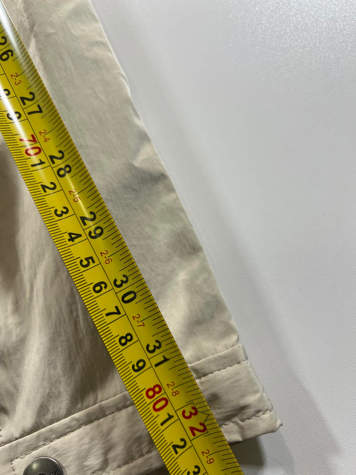 Calvin Klein Men's Light Beige Zip-Up Jacket XL