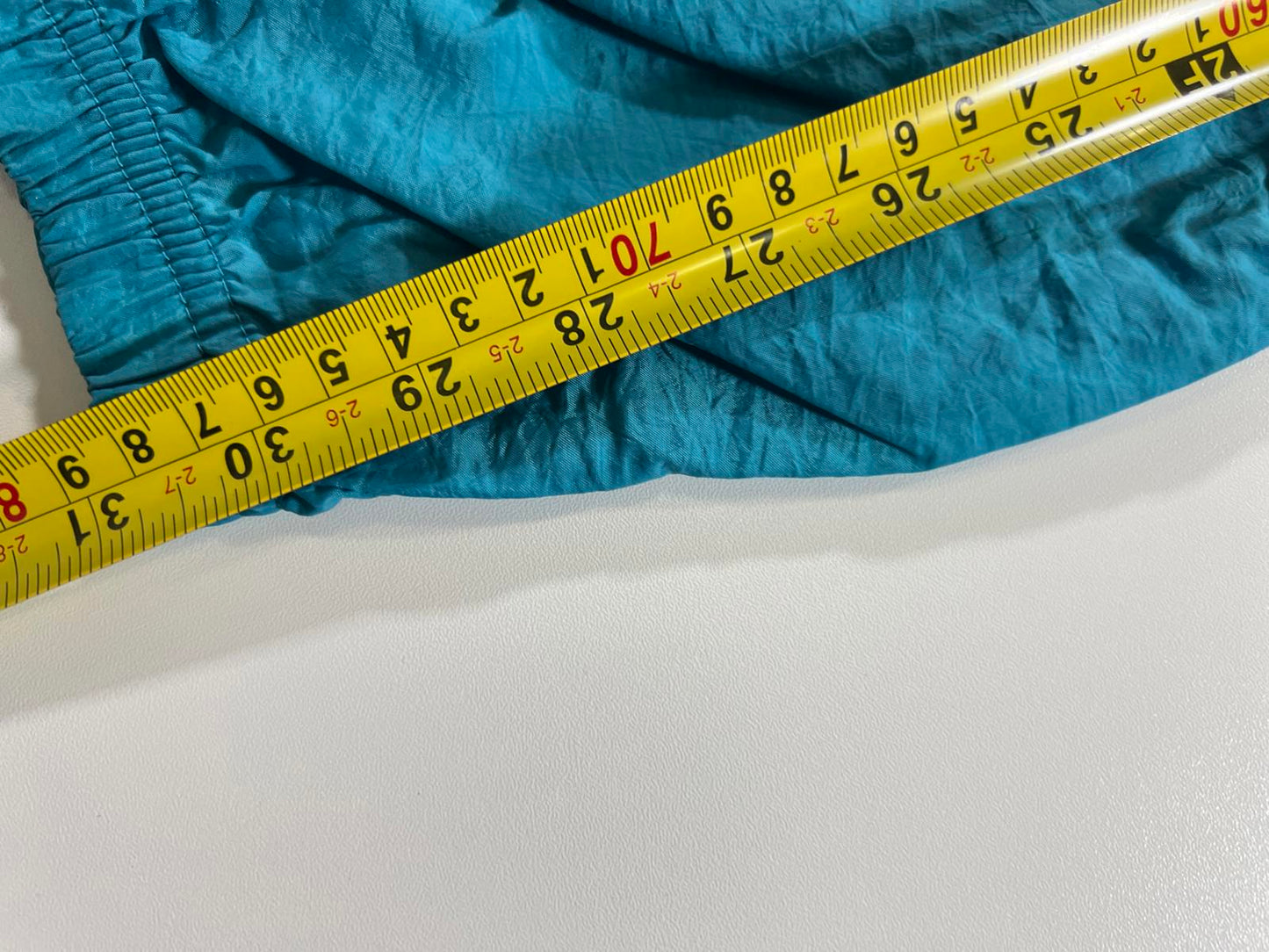 Vintage Reebok Windbreaker Jacket teal and Purple L