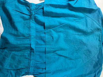 Vintage Reebok Windbreaker Jacket teal and Purple L