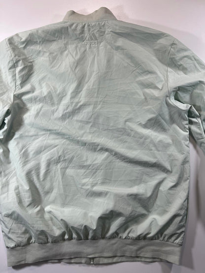 Retro Adidas Lightweight Full-Zip Logo Jacket M