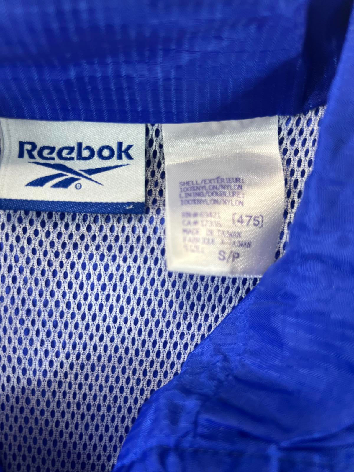 Vintage Reebok Blue Windbreaker Jacket S