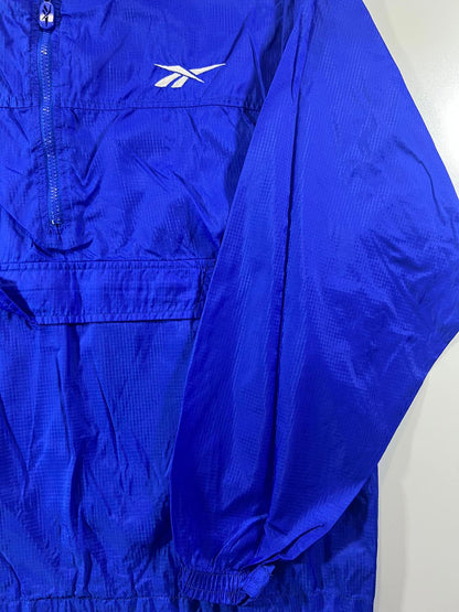 Vintage Reebok Blue Windbreaker Jacket S