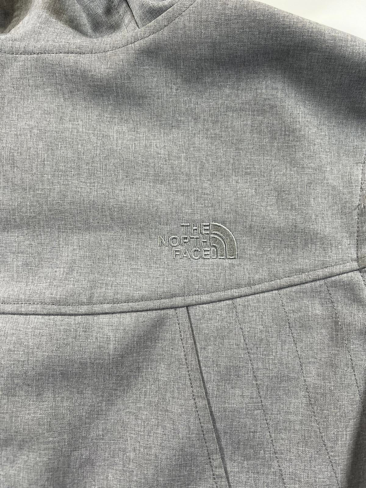 The North Face Gray Softshell Hooded Jacket women’s S