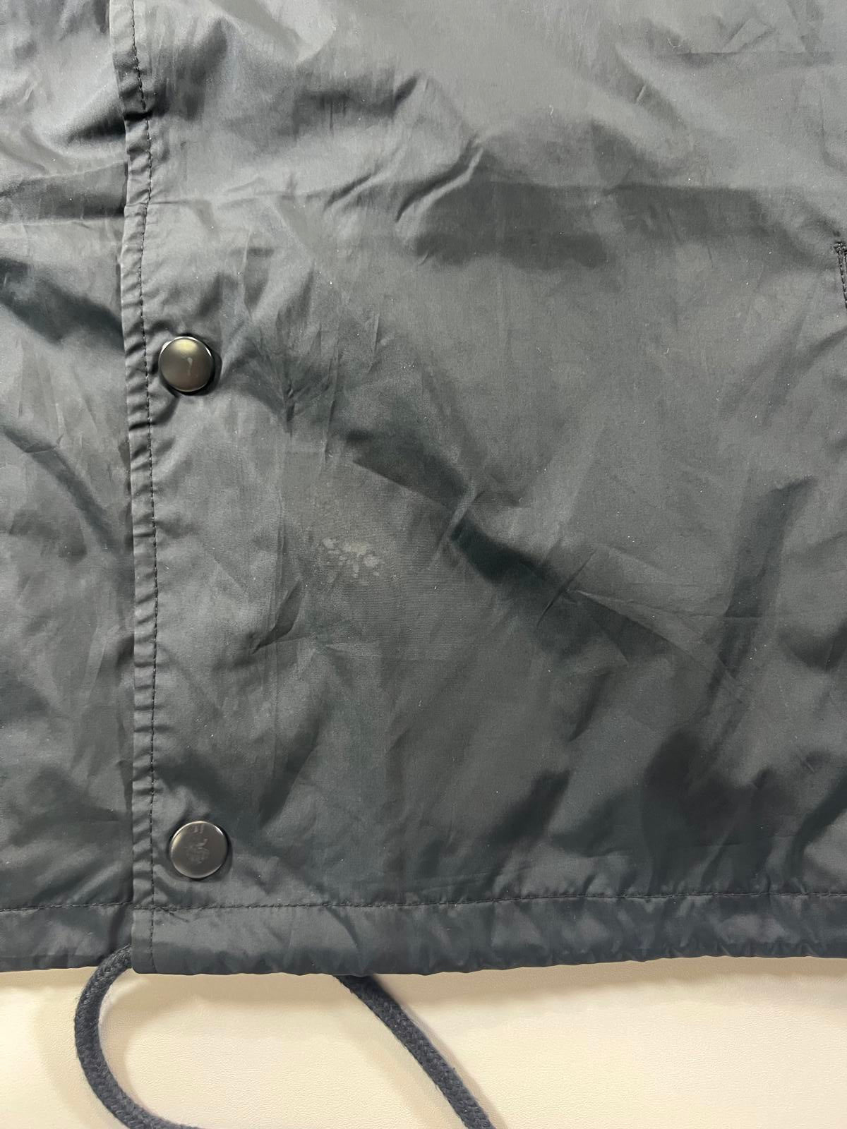 Champion Black Coach Logo Tape Sleeves Women’s Crop Jacket L