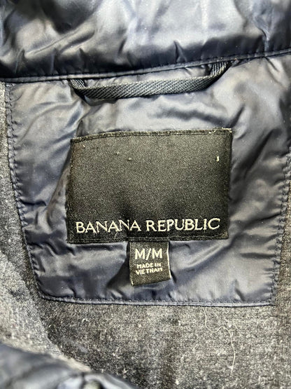 Banana Republic Quilted Navy Blue Vest M