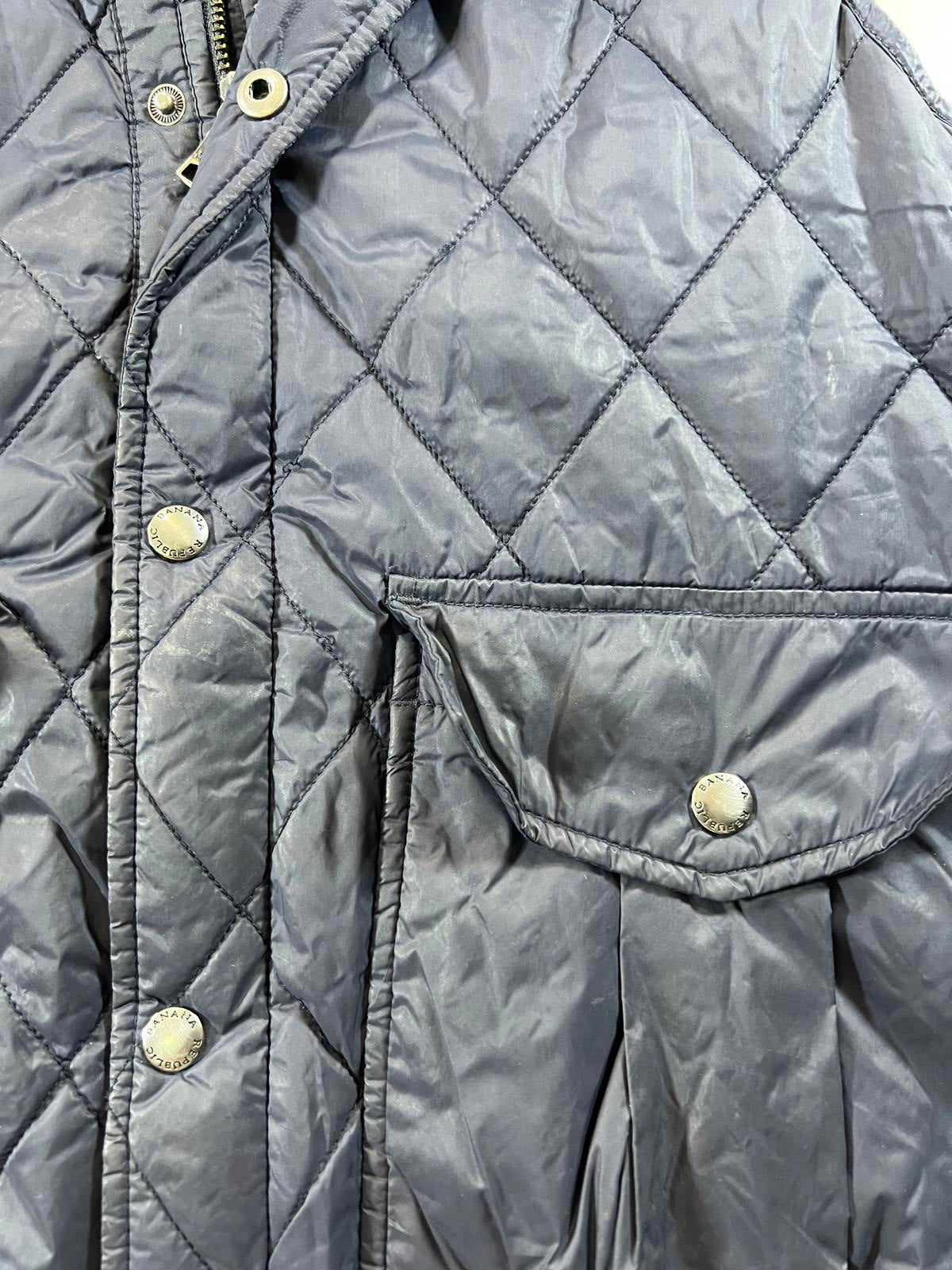 Banana Republic Quilted Navy Blue Vest M