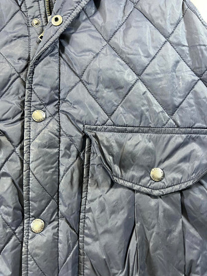 Banana Republic Quilted Navy Blue Vest M