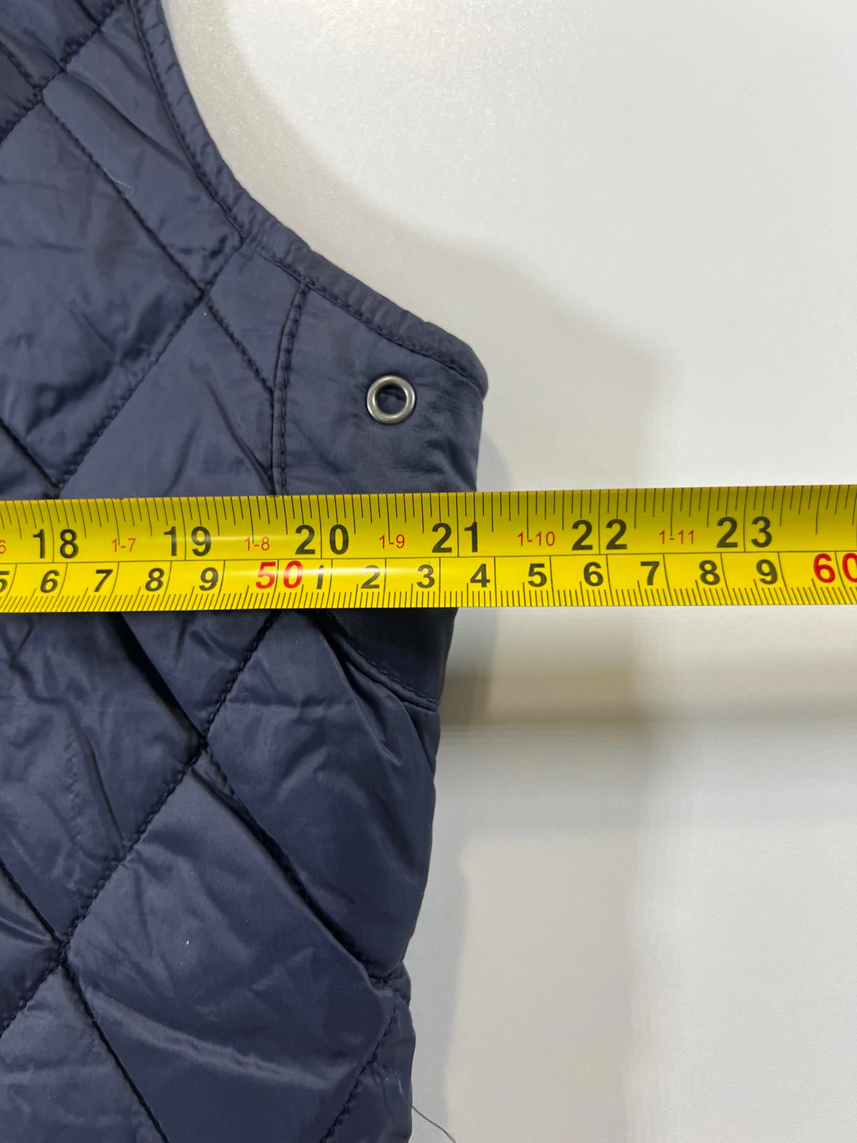 Banana Republic Quilted Navy Blue Vest M