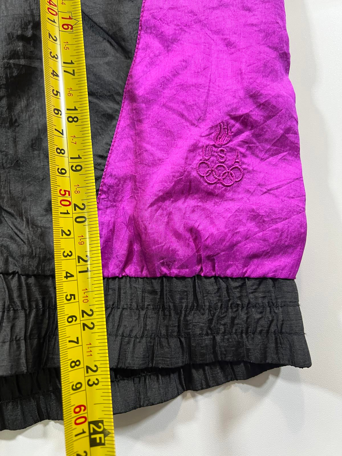 Vintage USA Olympic Nylon Windbreaker Jacket M