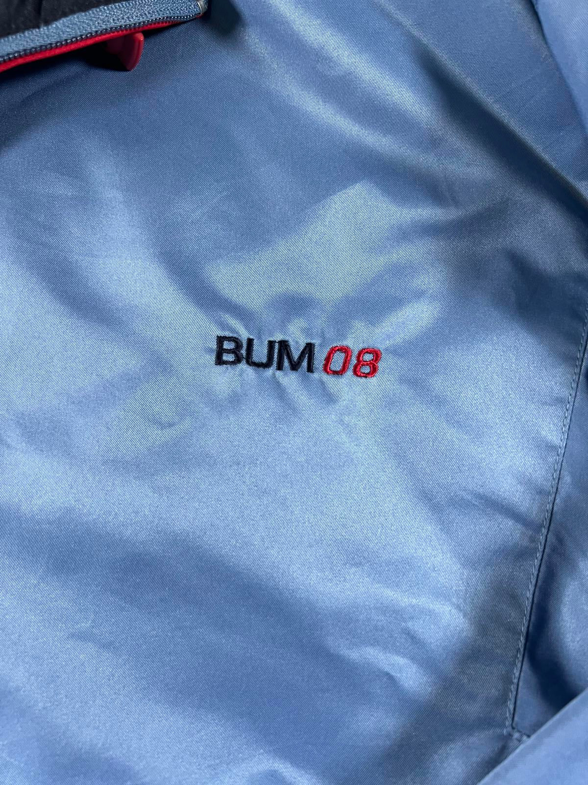 Vintage b.u.m. Equipment Men's Blue Windbreaker Jacket M