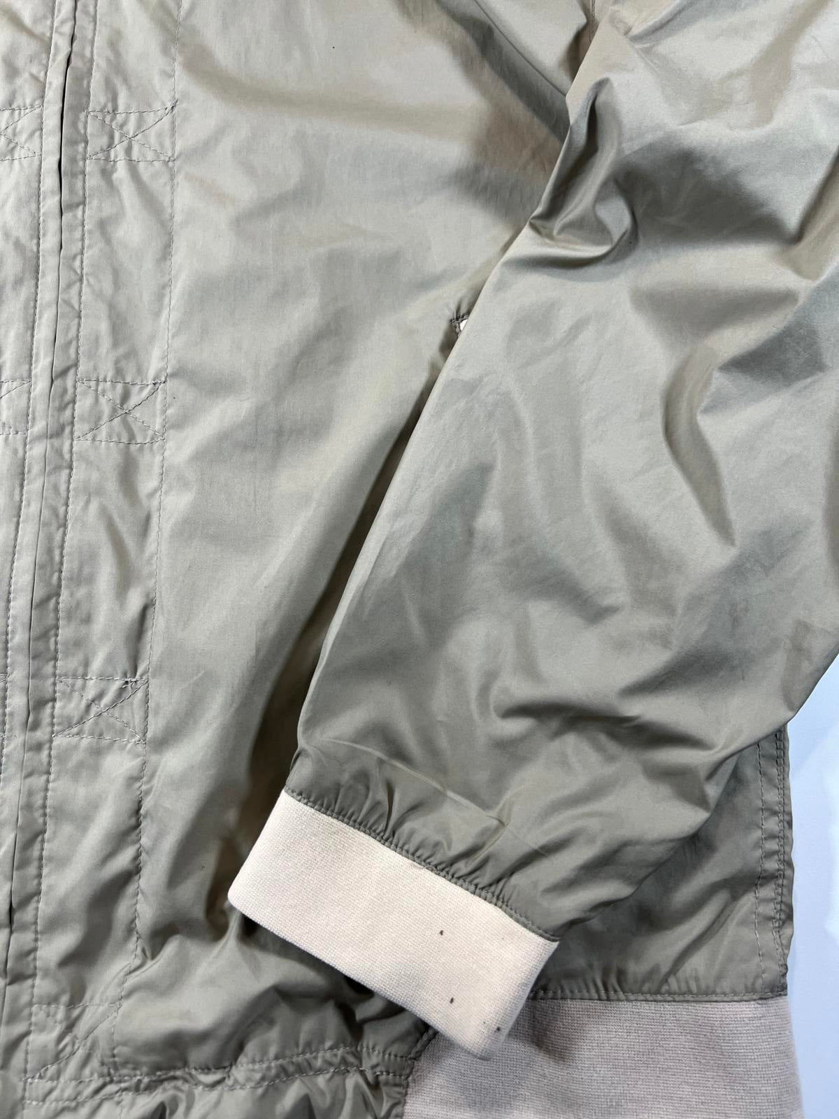 Vintage Oakley Men's Lightweight Beige Windbreaker Jacket M