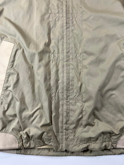 Vintage Oakley Men's Lightweight Beige Windbreaker Jacket M
