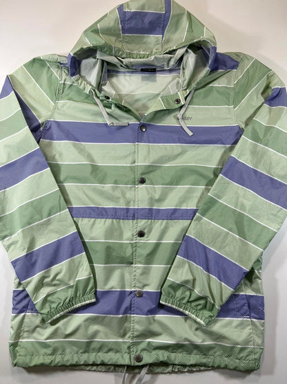 Oakley Men's Regular Fit Hooded Windbreaker Jacket L