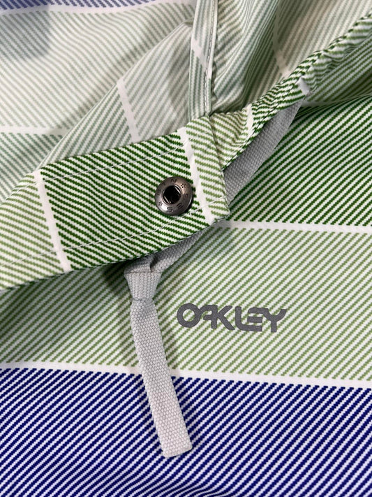 Oakley Men's Regular Fit Hooded Windbreaker Jacket L