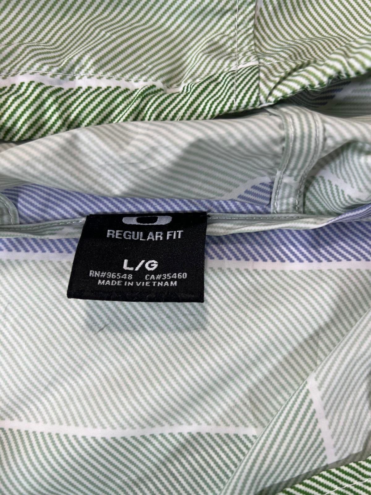 Oakley Men's Regular Fit Hooded Windbreaker Jacket L