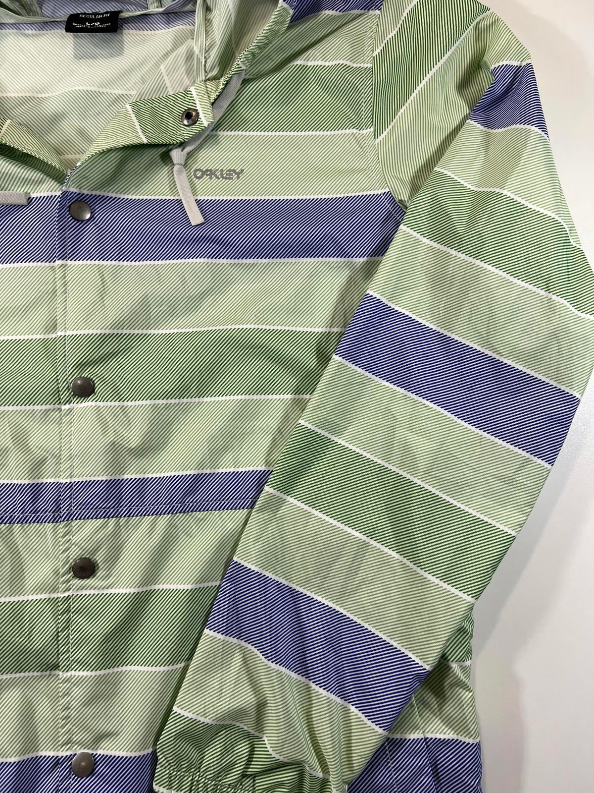 Oakley Men's Regular Fit Hooded Windbreaker Jacket L