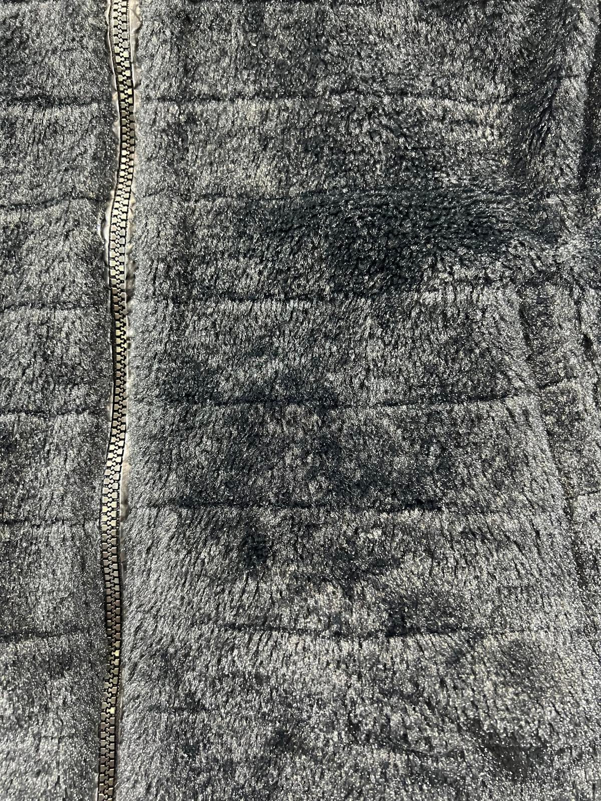 Guess Women's Black Faux Fur reversible insulated Vest XL