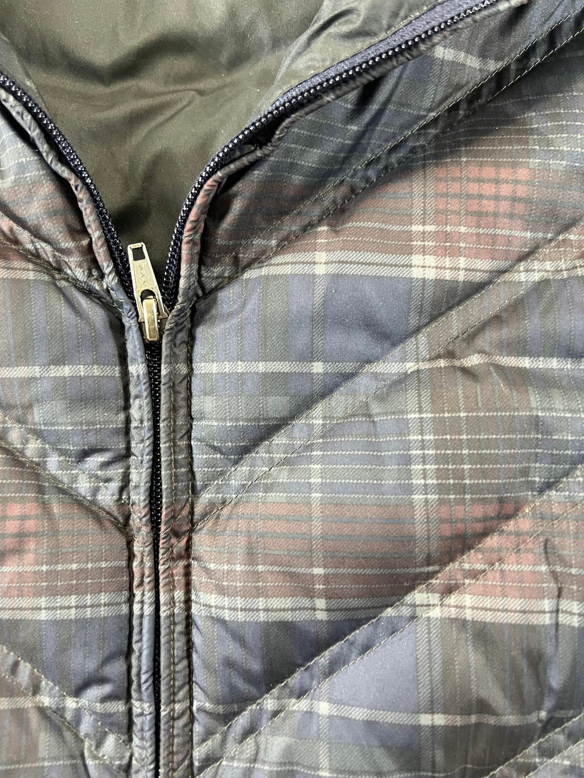 Vintage Patagonia Women's Puffer Vest Plaid Pattern M