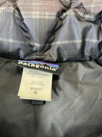 Vintage Patagonia Women's Puffer Vest Plaid Pattern M