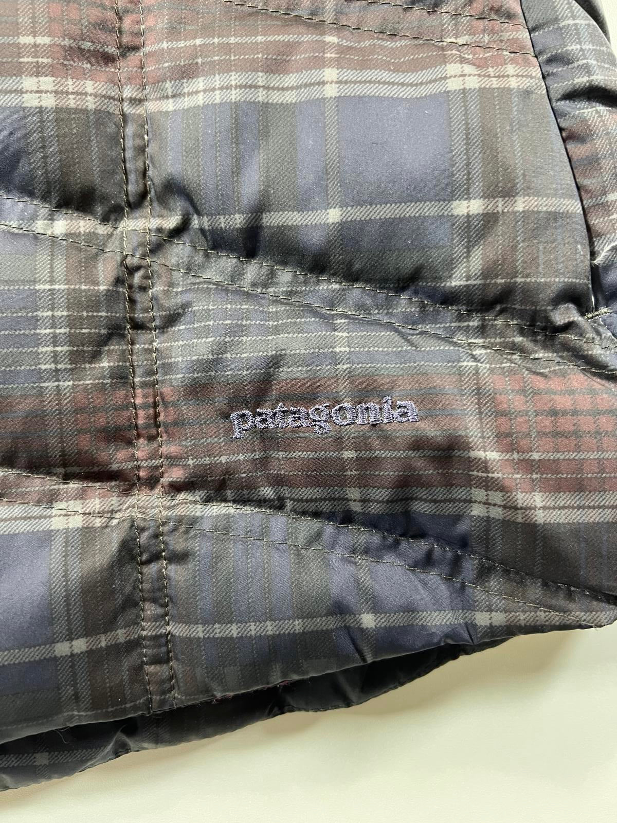 Vintage Patagonia Women's Puffer Vest Plaid Pattern M
