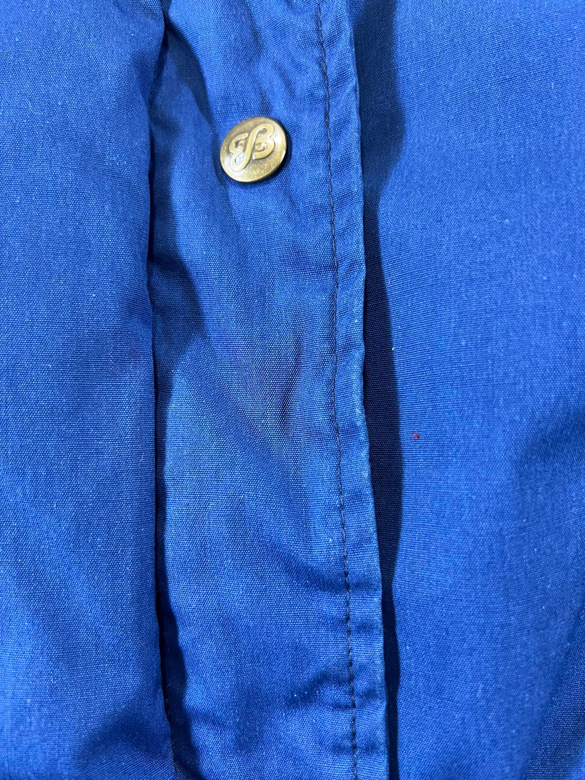 Vintage Eddie Bauer Blue Puffer Vest L