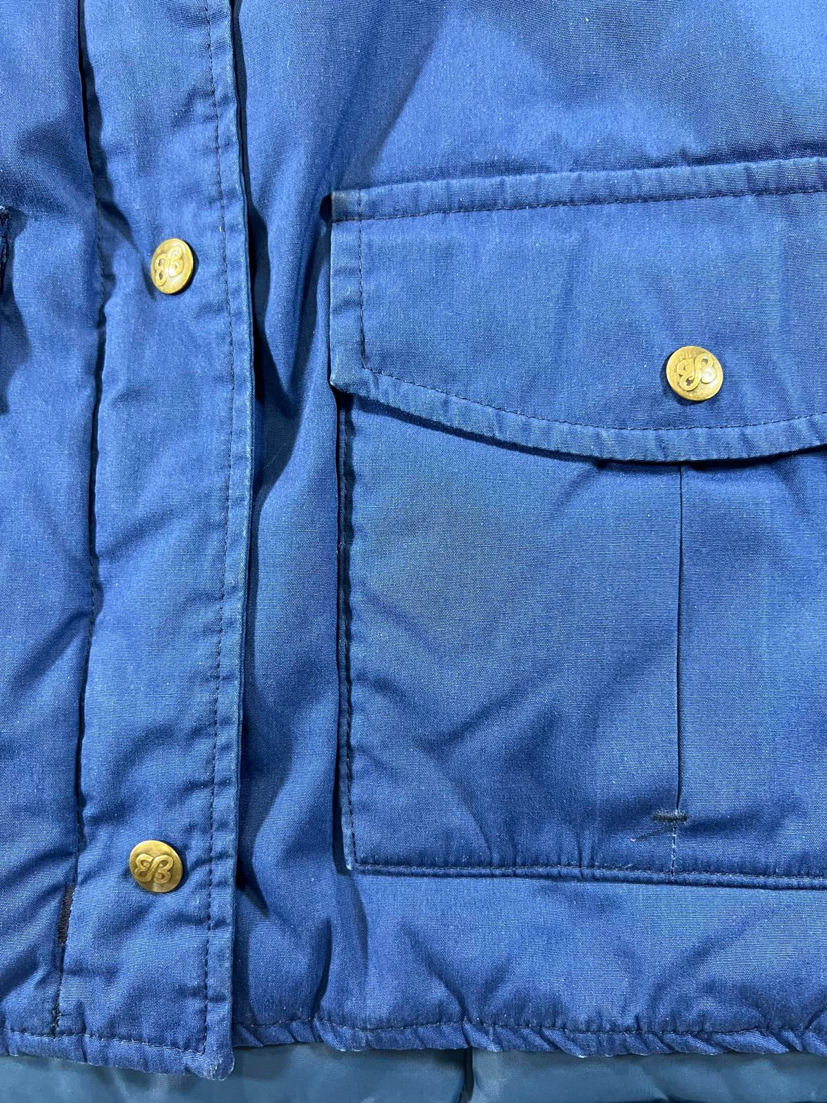 Vintage Eddie Bauer Blue Puffer Vest L
