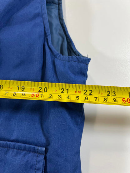 Vintage Eddie Bauer Blue Puffer Vest L