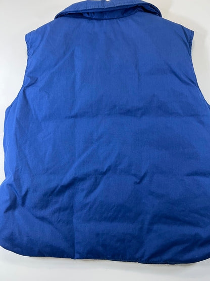Vintage Eddie Bauer Blue Puffer Vest L