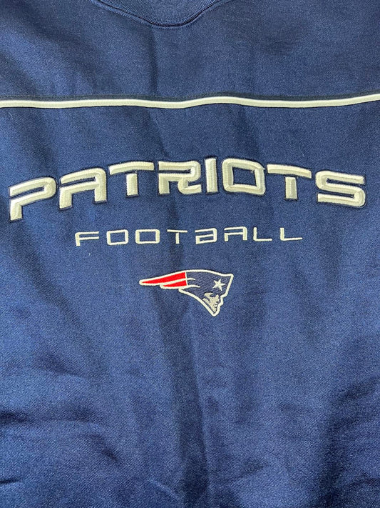 Reebok New England Patriots Football Crewneck 2XL