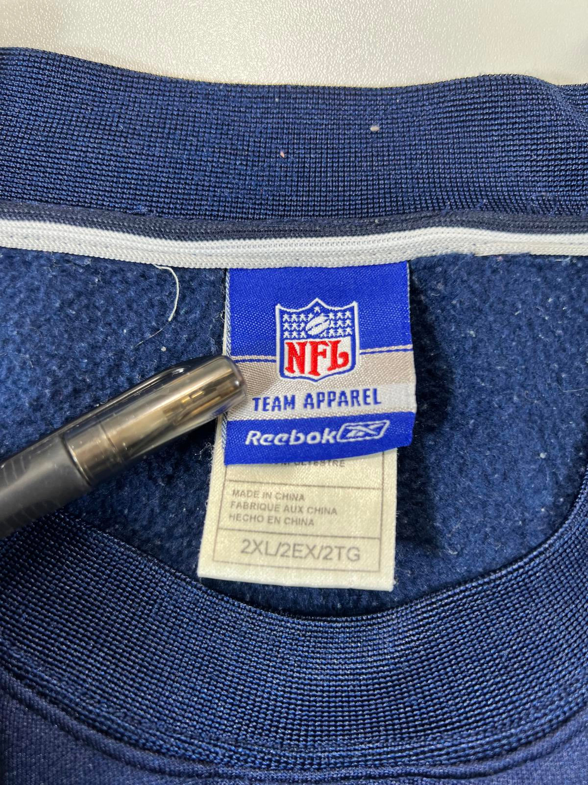 Reebok New England Patriots Football Crewneck 2XL