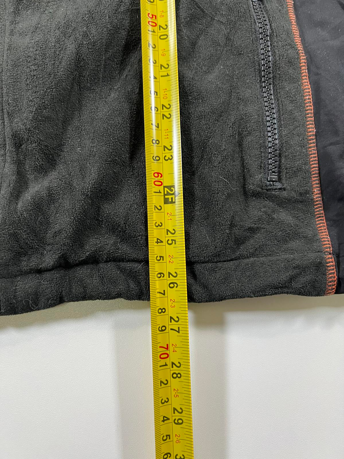 Harley-Davidson Men's XL Black Fleece Vest