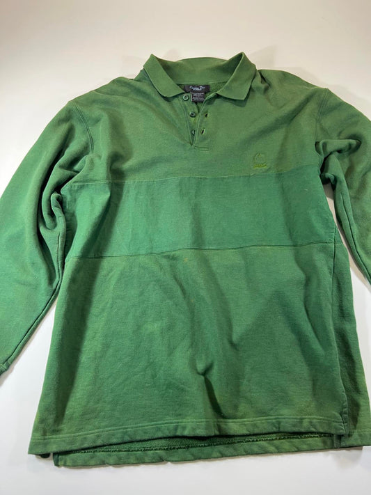 Christian Dior Monsieur Green Polo Shirt L